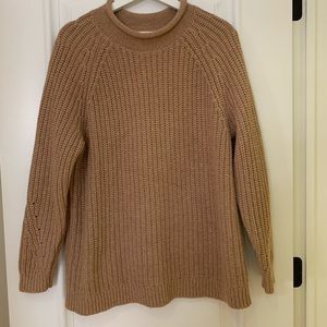 Lands' End Camel Sweater Turtleneck Size 1x 14 16